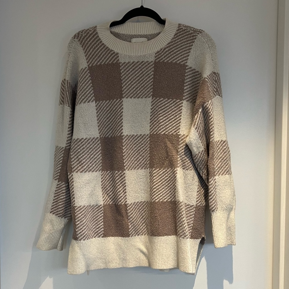 Abercrombie Super Soft Oversized Checker Print Sw… - image 3